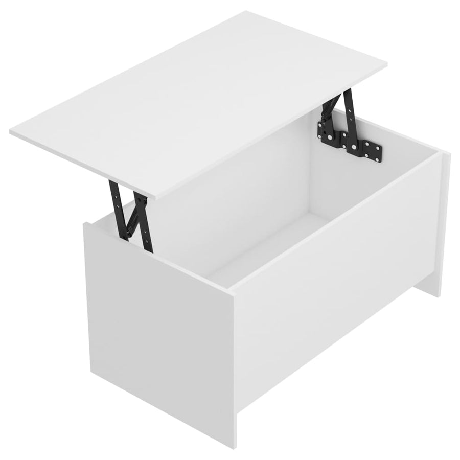 Salontafel 102X55,5X52,5 Cm Bewerkt Hout 102 x 55 x 52.5 cm