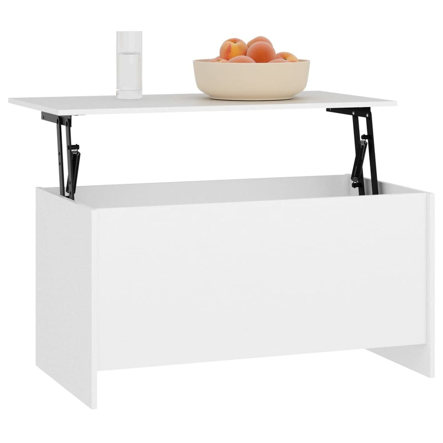 Salontafel 102X55,5X52,5 Cm Bewerkt Hout 102 x 55 x 52.5 cm