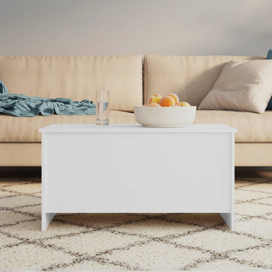 Salontafel 102X55,5X52,5 Cm Bewerkt Hout 102 x 55 x 52.5 cm