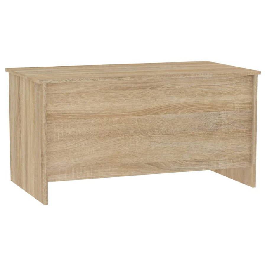 Salontafel 102X55,5X52,5 Cm Bewerkt Hout Kleurig 102 x 55 x 52.5 cm