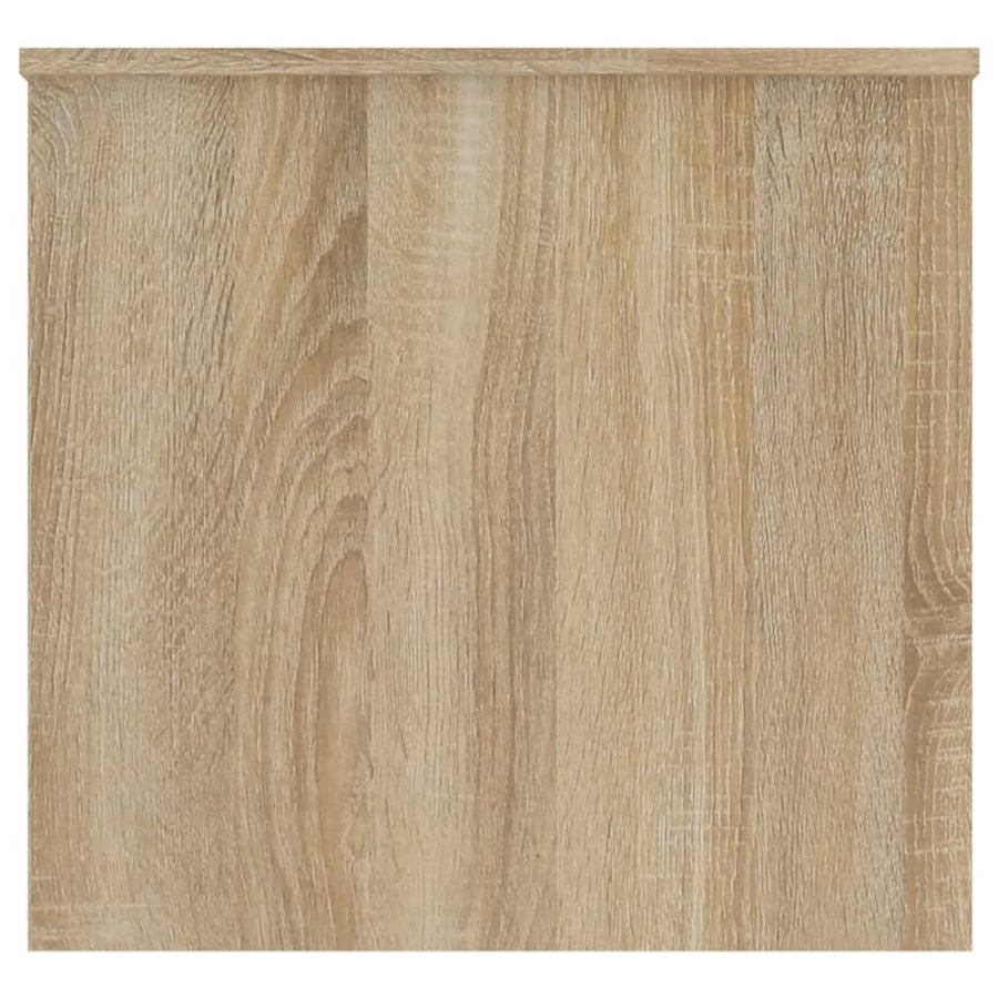 Salontafel 102X55,5X52,5 Cm Bewerkt Hout Kleurig 102 x 55 x 52.5 cm