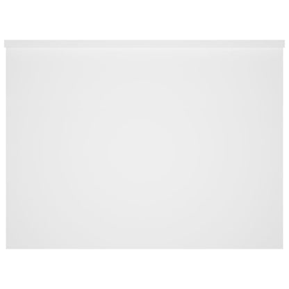 Salontafel 80x55,5x41,5 cm bewerkt hout wit