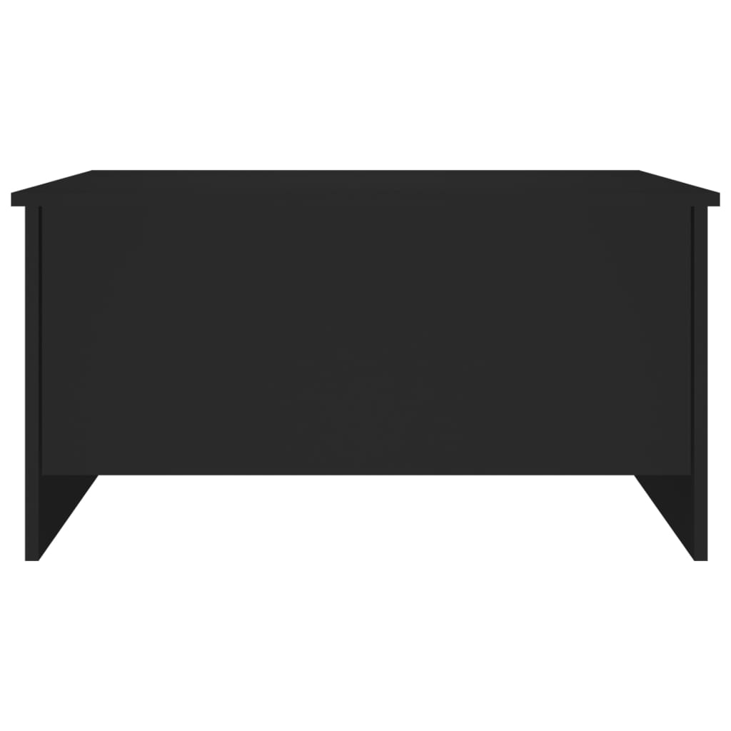 Salontafel 80x55,5x41,5 cm bewerkt hout zwart