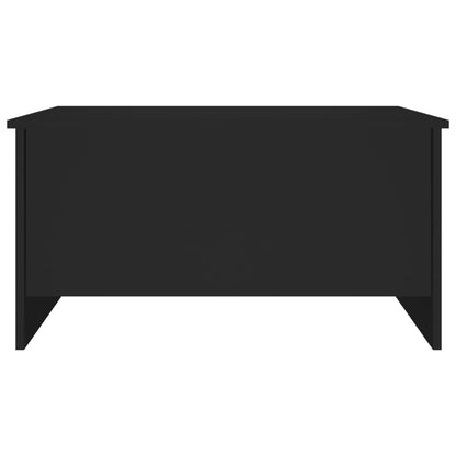 Salontafel 80x55,5x41,5 cm bewerkt hout zwart