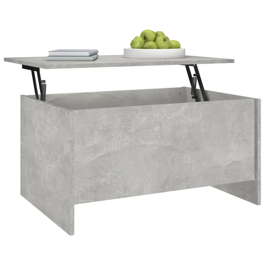 Salontafel 80X55,5X41,5 Cm Bewerkt Hout 80 x 55 x 41.5 cm