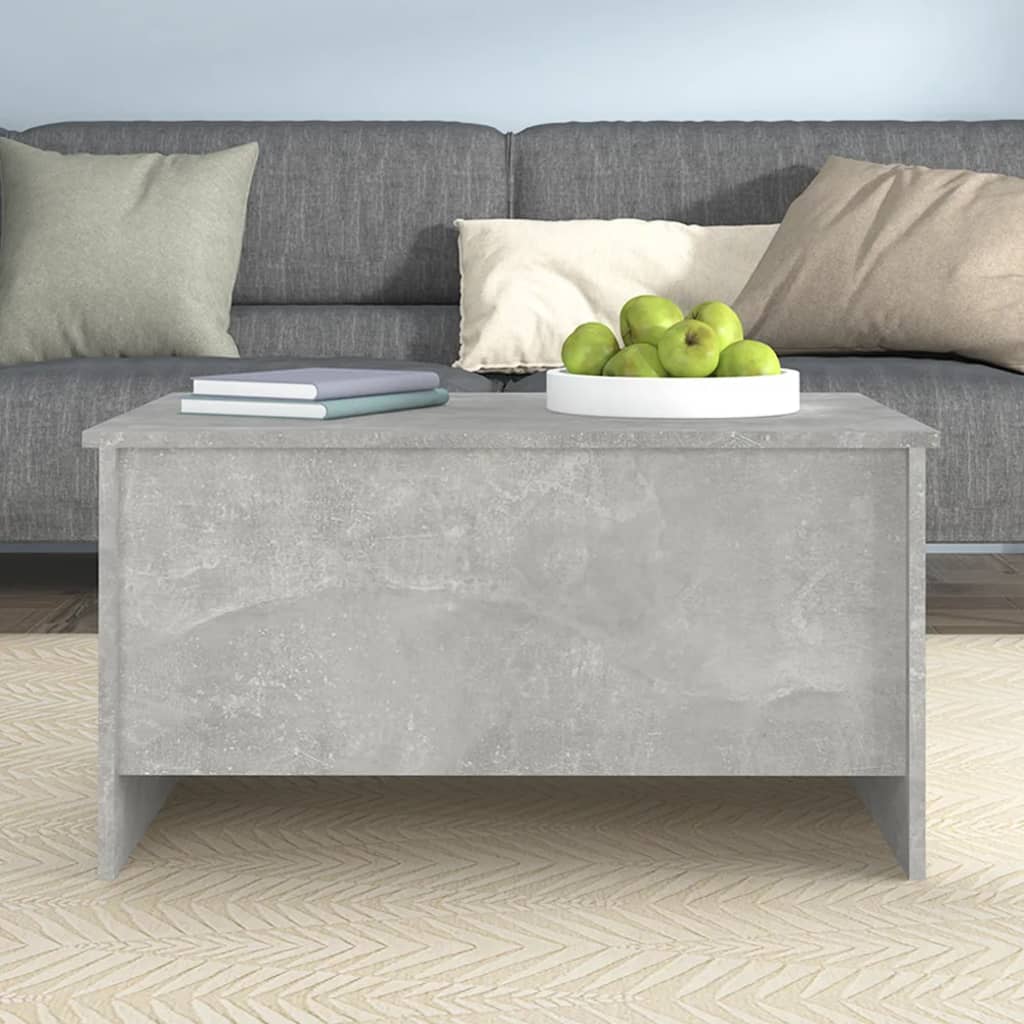 Salontafel 80X55,5X41,5 Cm Bewerkt Hout 80 x 55 x 41.5 cm