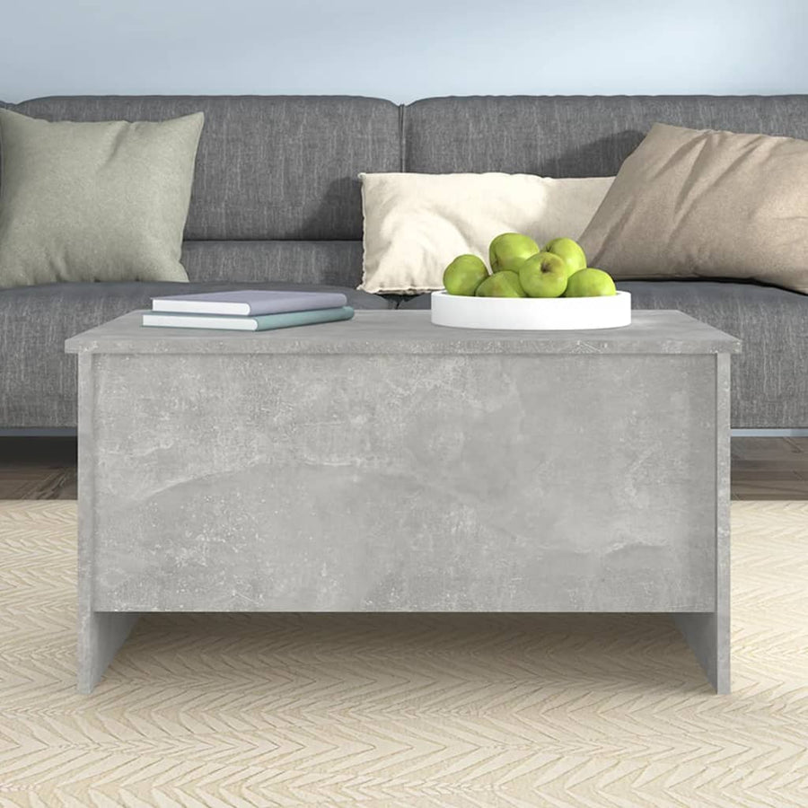 Salontafel 80X55,5X41,5 Cm Bewerkt Hout 80 x 55 x 41.5 cm