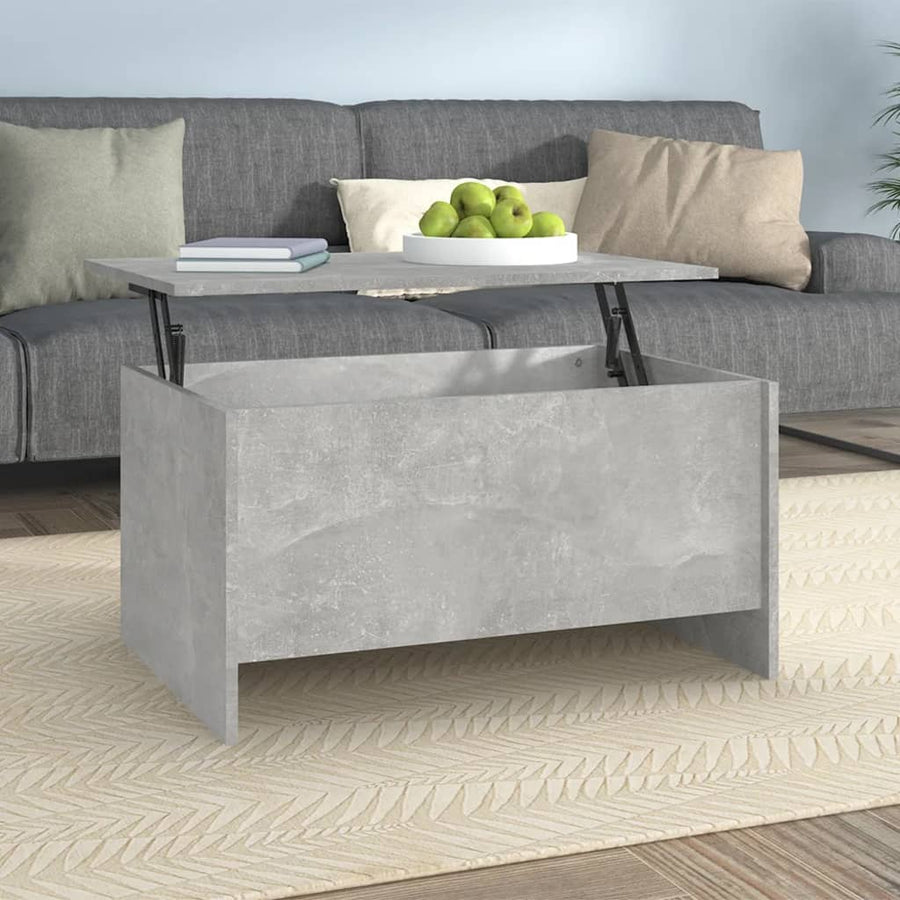 Salontafel 80X55,5X41,5 Cm Bewerkt Hout 80 x 55 x 41.5 cm