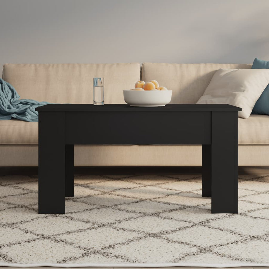 Salontafel 101X49X52 Cm Bewerkt Hout 101 x 49 x 52.5 cm