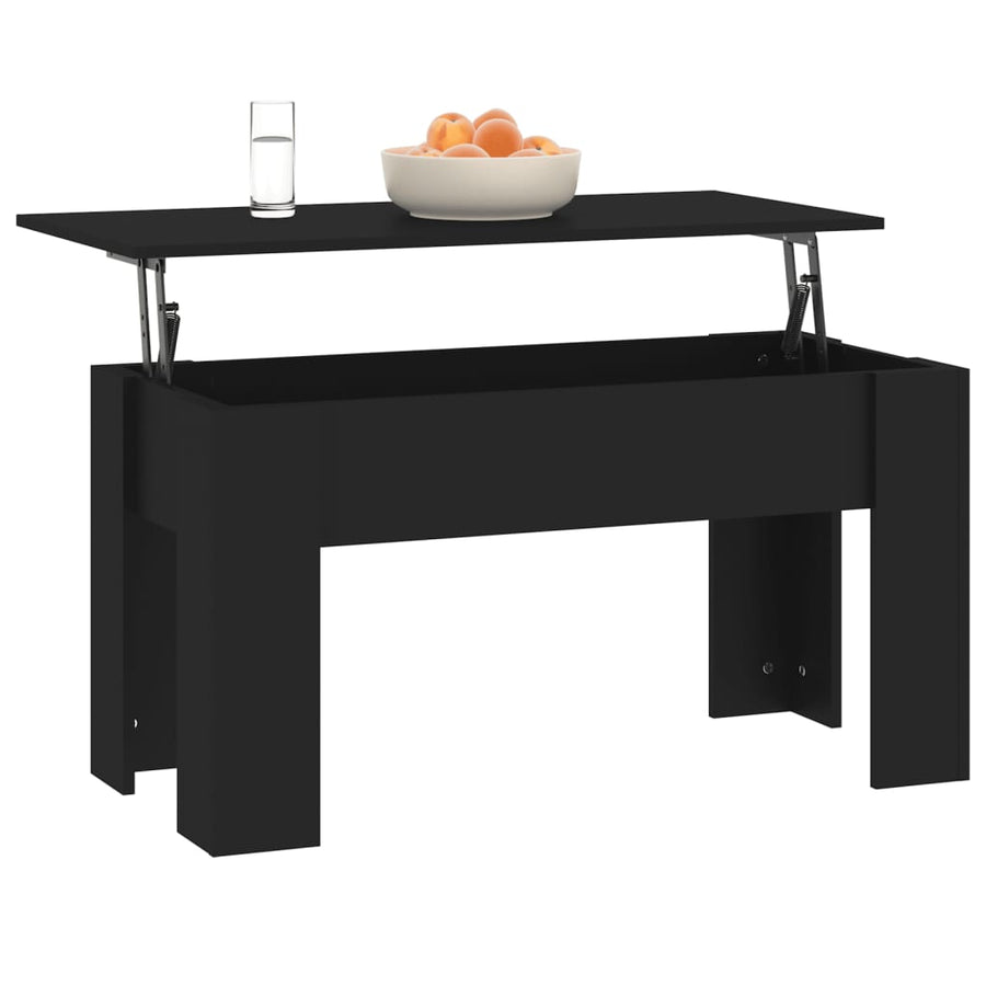 Salontafel 101X49X52 Cm Bewerkt Hout 101 x 49 x 52.5 cm