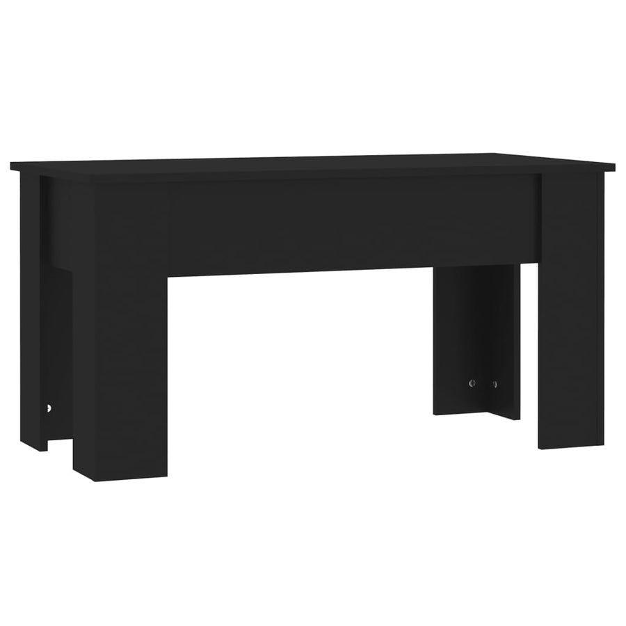 Salontafel 101X49X52 Cm Bewerkt Hout 101 x 49 x 52.5 cm