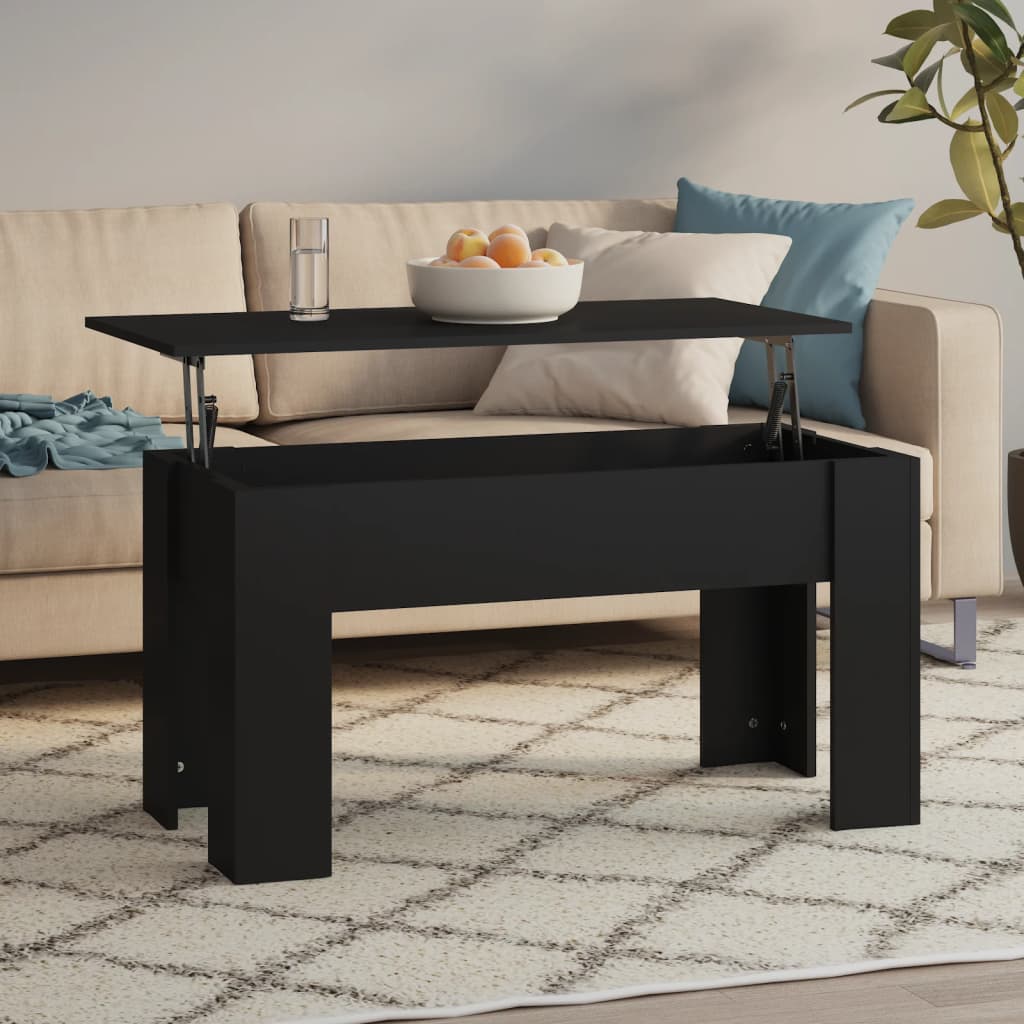 Salontafel 101X49X52 Cm Bewerkt Hout 101 x 49 x 52.5 cm