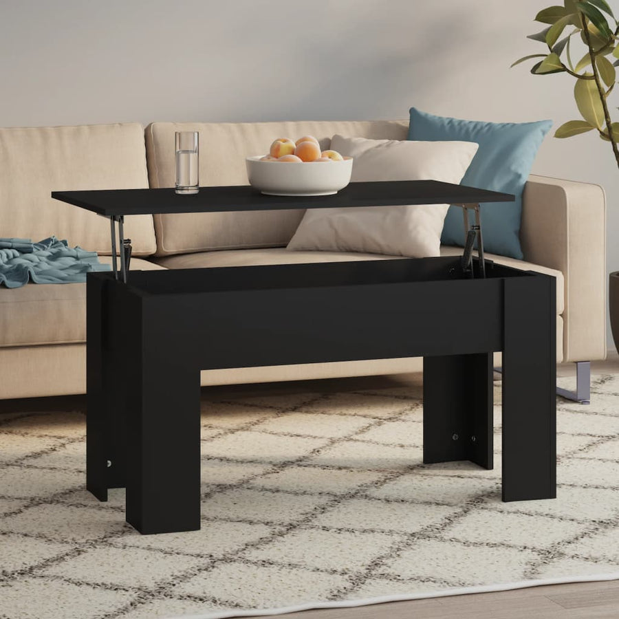 Salontafel 101X49X52 Cm Bewerkt Hout 101 x 49 x 52.5 cm