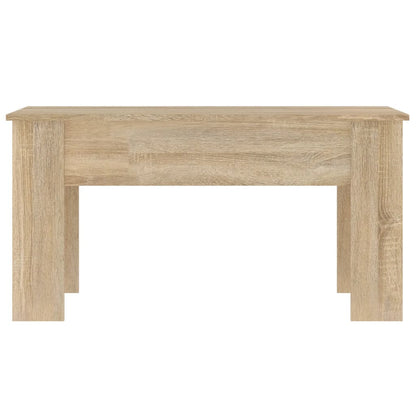 Salontafel 101X49X52 Cm Bewerkt Hout Kleurig 101 x 49 x 52.5 cm