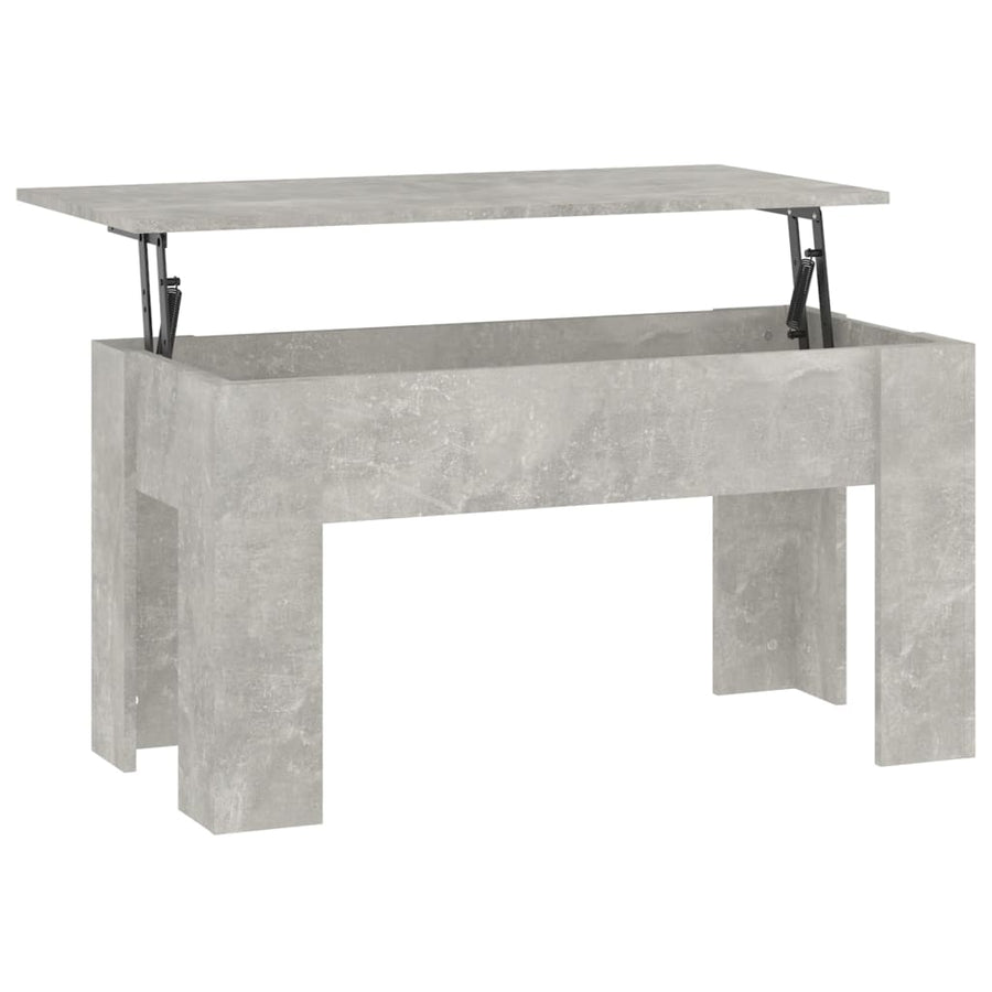 Salontafel 101X49X52 Cm Bewerkt Hout 101 x 49 x 52.5 cm