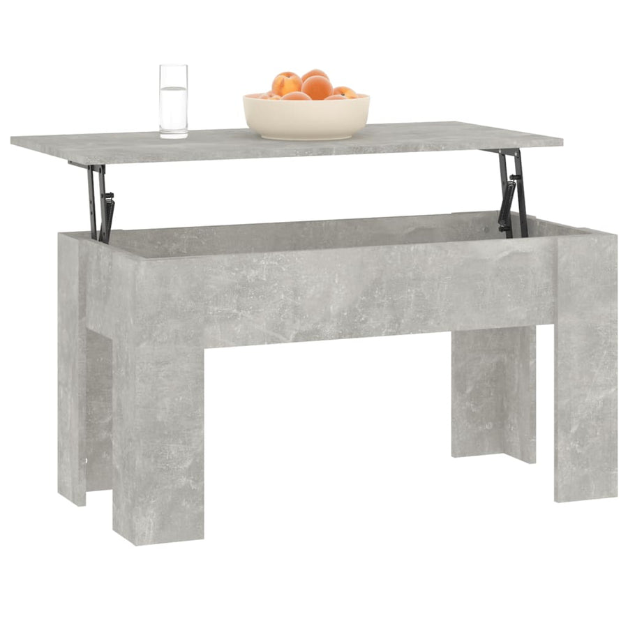 Salontafel 101X49X52 Cm Bewerkt Hout 101 x 49 x 52.5 cm