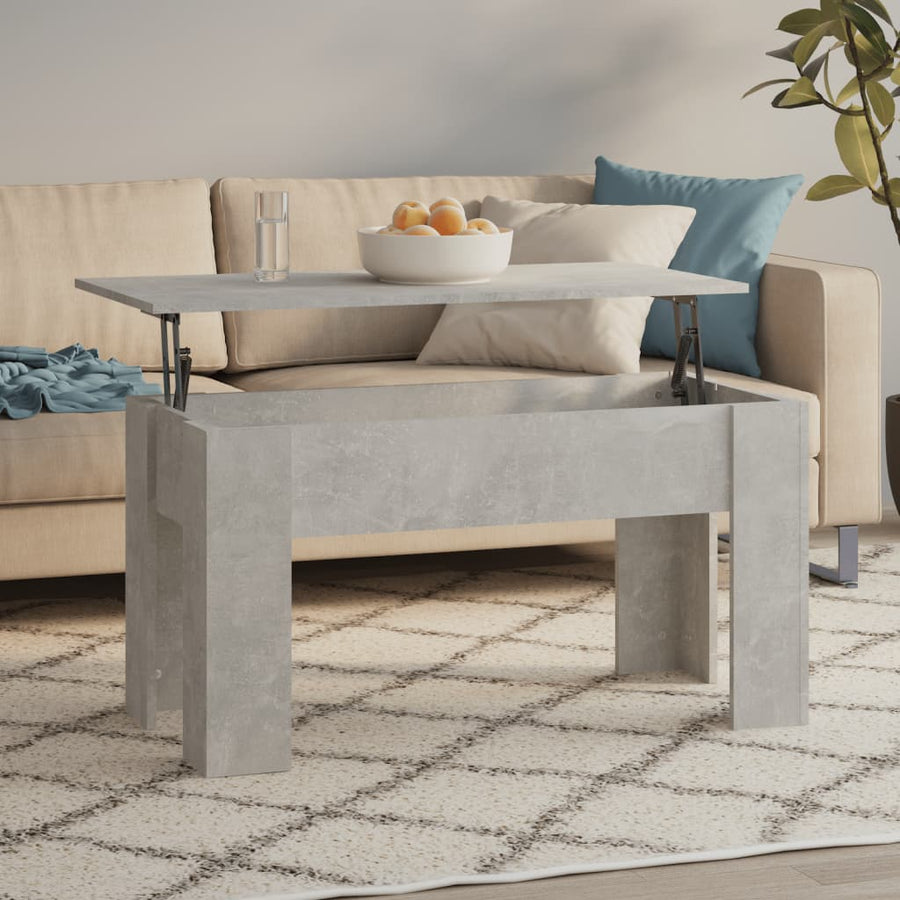 Salontafel 101X49X52 Cm Bewerkt Hout 101 x 49 x 52.5 cm