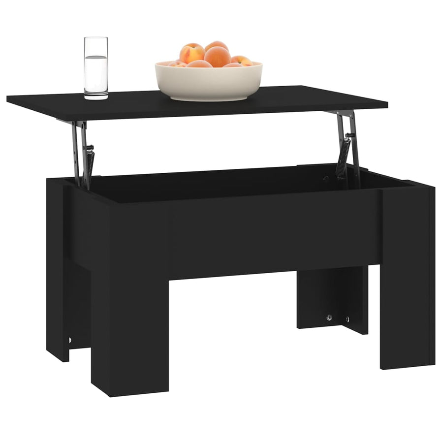 Salontafel 79X49X41 Cm Bewerkt Hout 79 x 49 x 42.5 cm