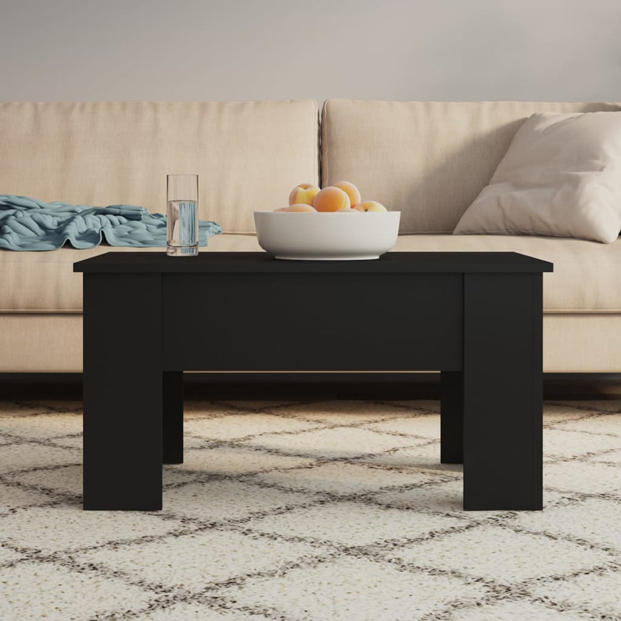 Salontafel 79X49X41 Cm Bewerkt Hout 79 x 49 x 42.5 cm
