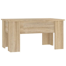 Salontafel 79X49X41 Cm Bewerkt Hout Kleurig 79 x 49 x 42.5 cm