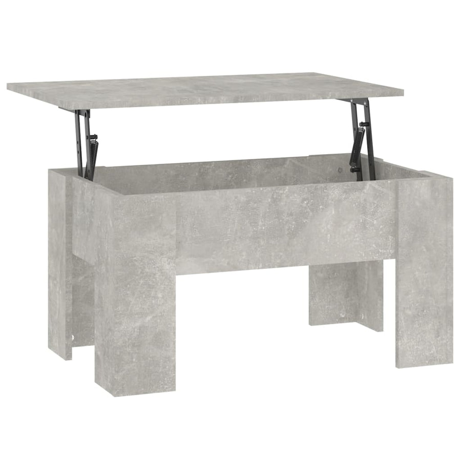 Salontafel 79X49X41 Cm Bewerkt Hout 79 x 49 x 42.5 cm
