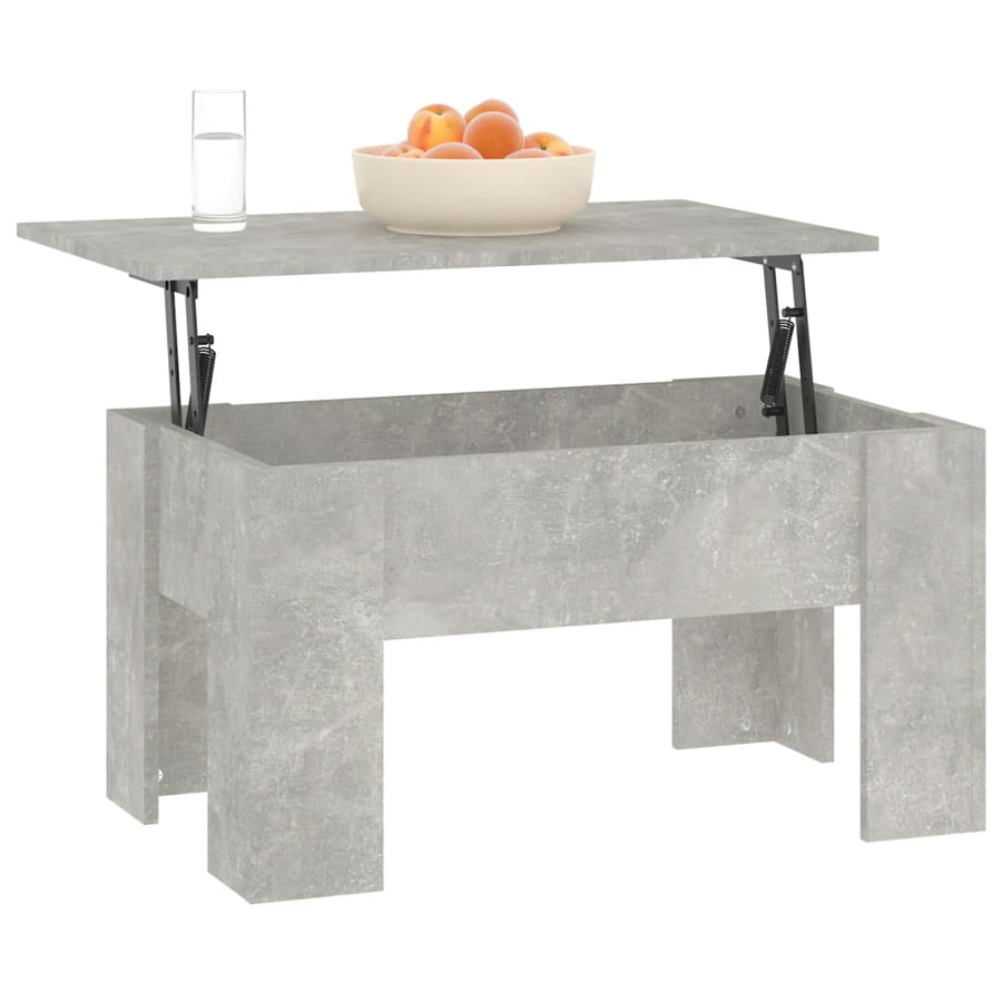 Salontafel 79X49X41 Cm Bewerkt Hout 79 x 49 x 42.5 cm