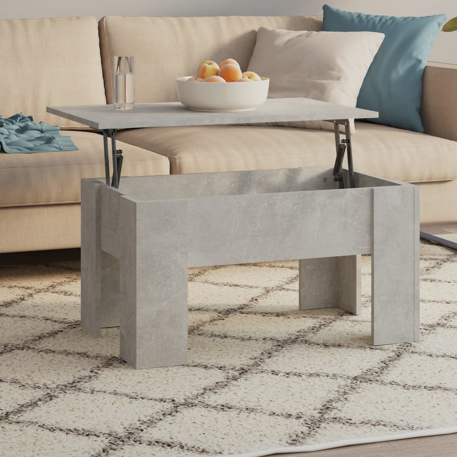 Salontafel 79X49X41 Cm Bewerkt Hout 79 x 49 x 42.5 cm