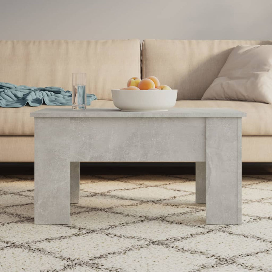 Salontafel 79X49X41 Cm Bewerkt Hout 79 x 49 x 42.5 cm