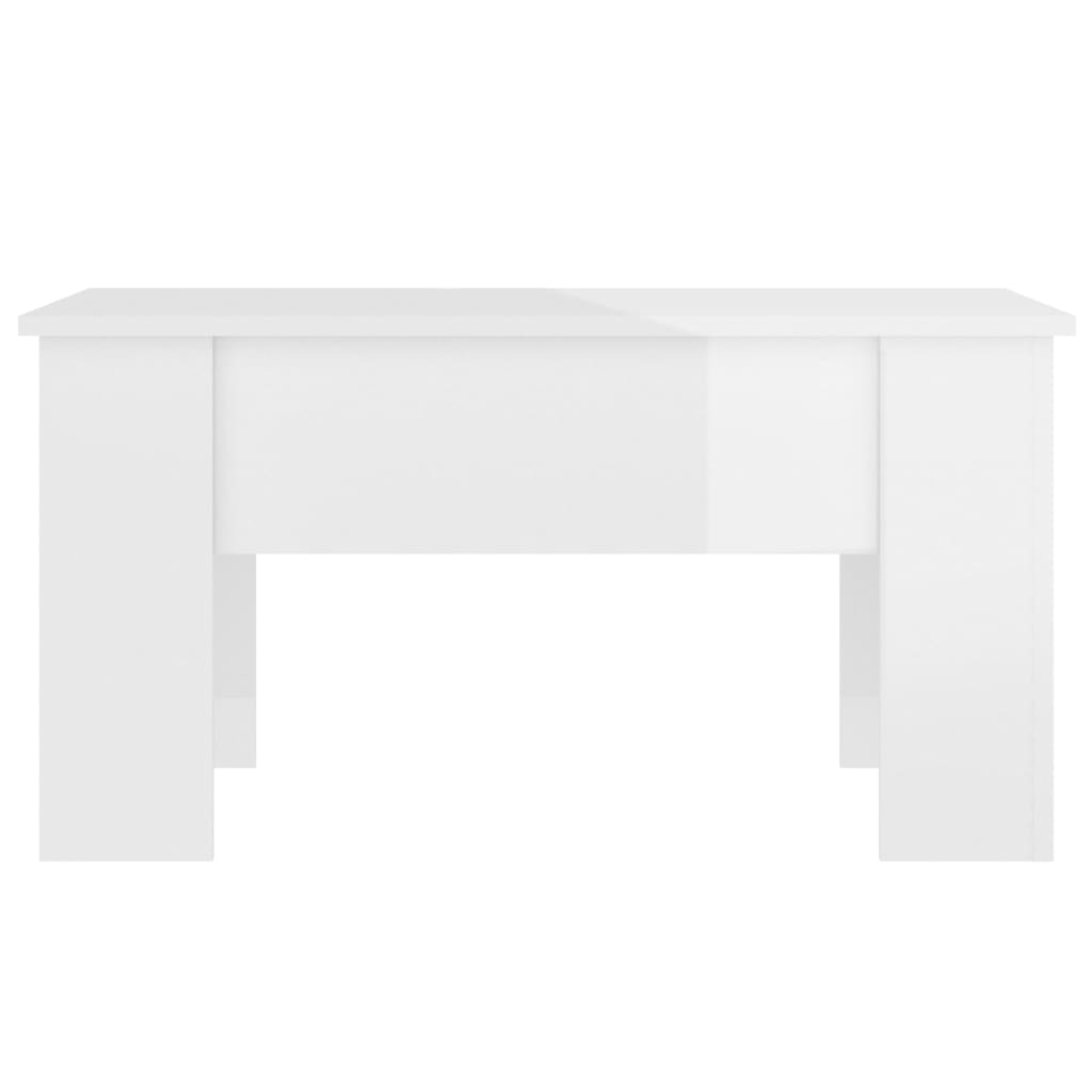Salontafel 79X49X41 Cm Bewerkt Hout 79 x 49 x 42.5 cm