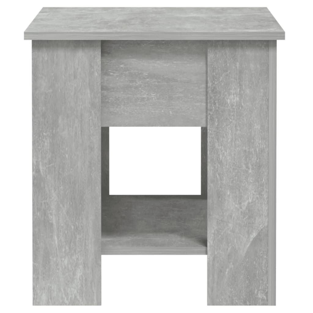 Salontafel 101X49X52 Cm Bewerkt Hout Betongrijs