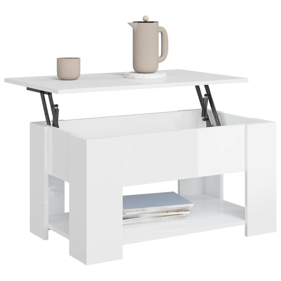 Salontafel Bewerkt Hout 79 x 49 x 41 cm