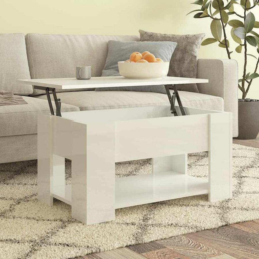 Salontafel Bewerkt Hout 79 x 49 x 41 cm