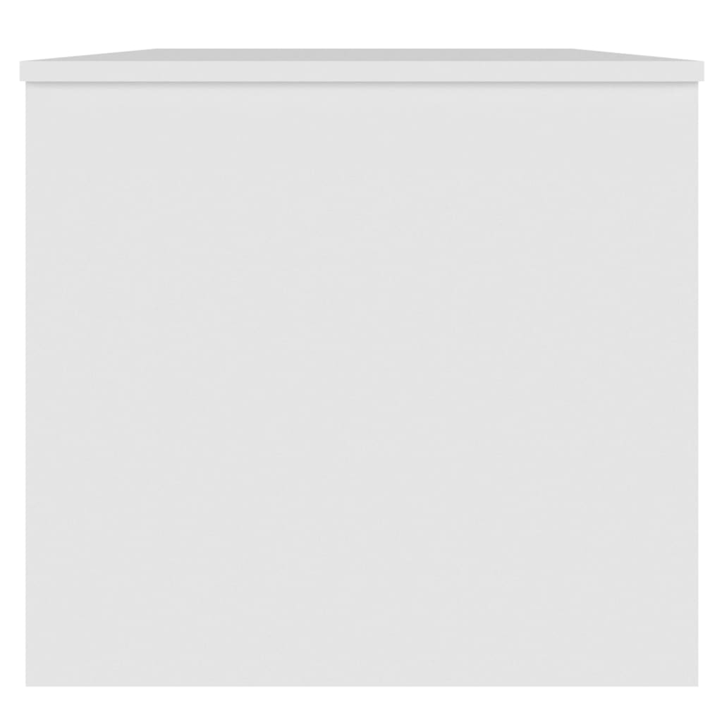 Salontafel 102X50,5X46,5 Cm Bewerkt Hout Wit