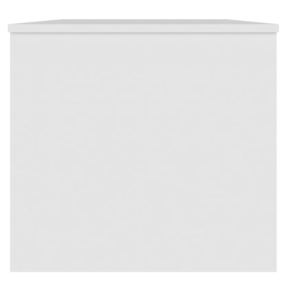 Salontafel 102X50,5X46,5 Cm Bewerkt Hout Wit