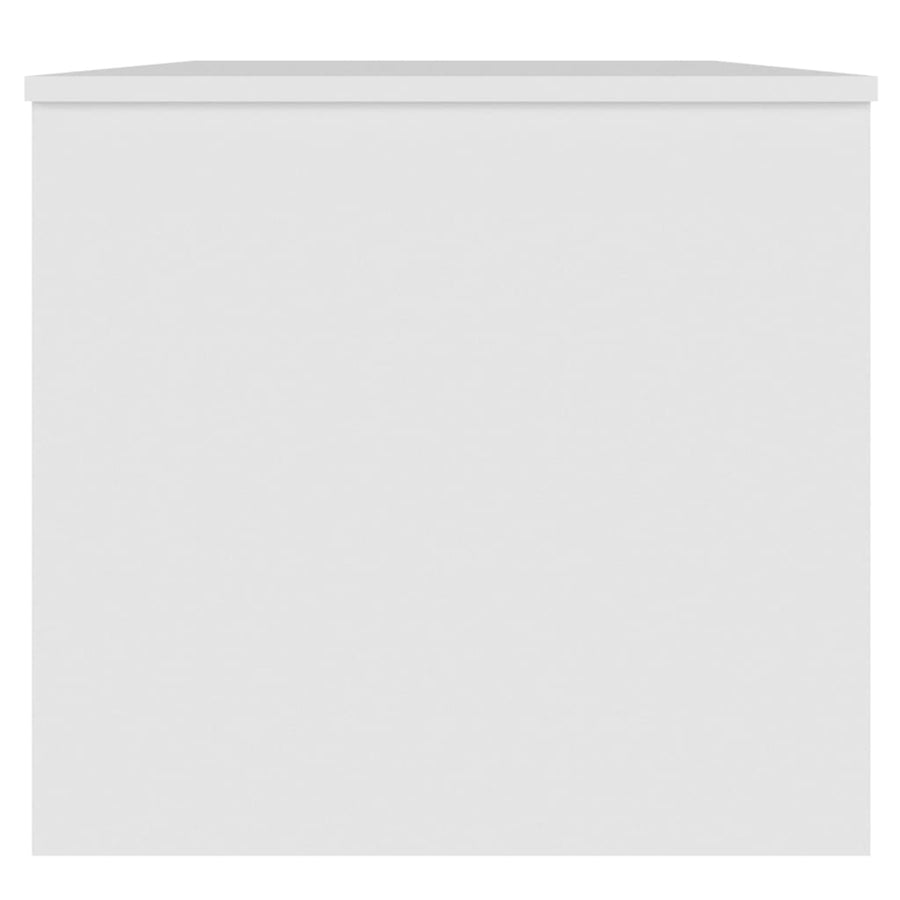 Salontafel 102X50,5X46,5 Cm Bewerkt Hout Wit
