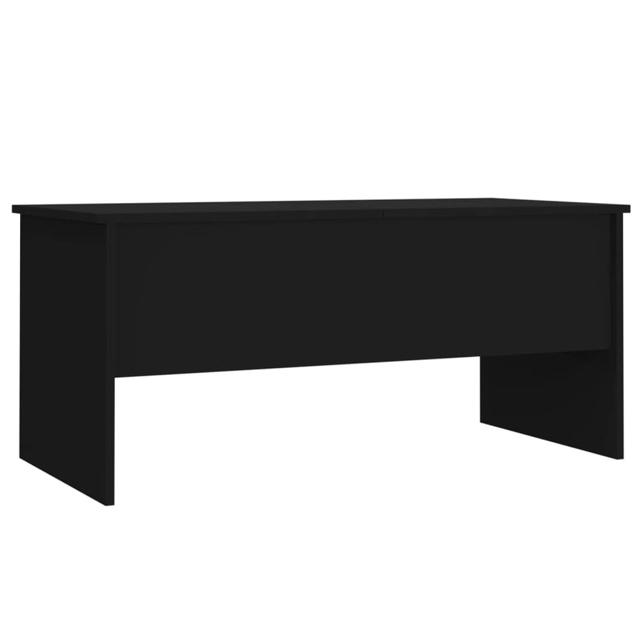 Salontafel 02X50,5X46,5 Cm Bewerkt Hout Zwart