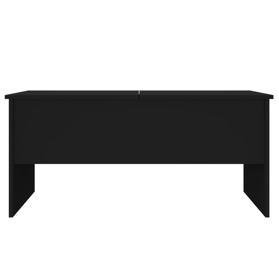 Salontafel 02X50,5X46,5 Cm Bewerkt Hout Zwart