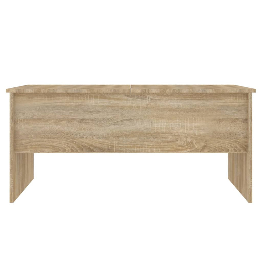 Salontafel 02X50,5X46,5 Cm Bewerkt Hout Kleurig Sonoma eiken