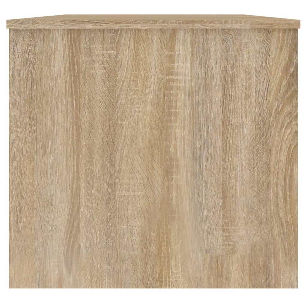 Salontafel 02X50,5X46,5 Cm Bewerkt Hout Kleurig Sonoma eiken