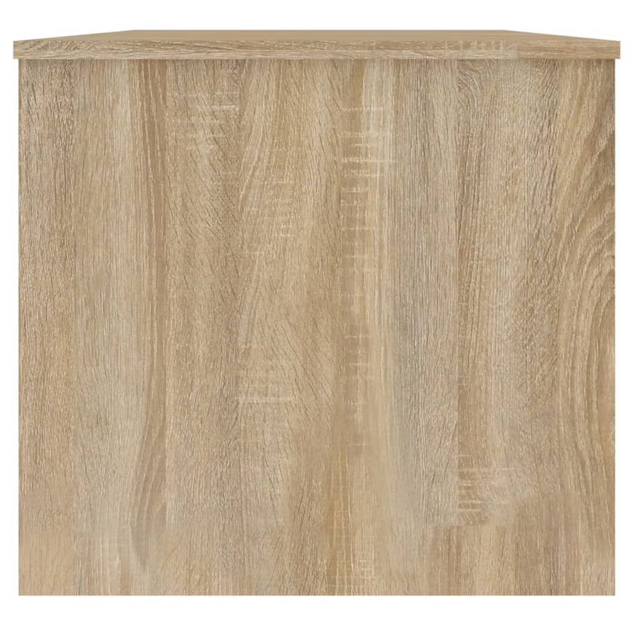 Salontafel 02X50,5X46,5 Cm Bewerkt Hout Kleurig Sonoma eiken