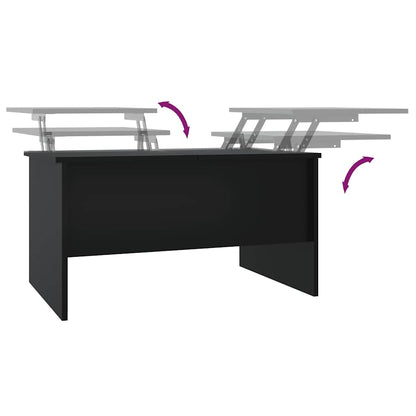 Salontafel 80X50X42,5 Cm Bewerkt Hout 80 x 50 x 42.5 cm