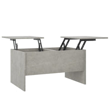 Salontafel 80X50X42,5 Cm Bewerkt Hout Betongrijs