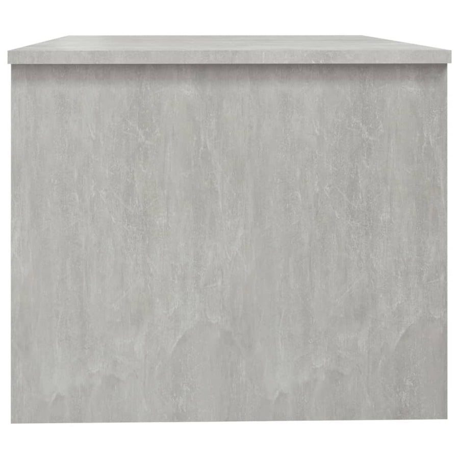 Salontafel 80X50X42,5 Cm Bewerkt Hout Betongrijs