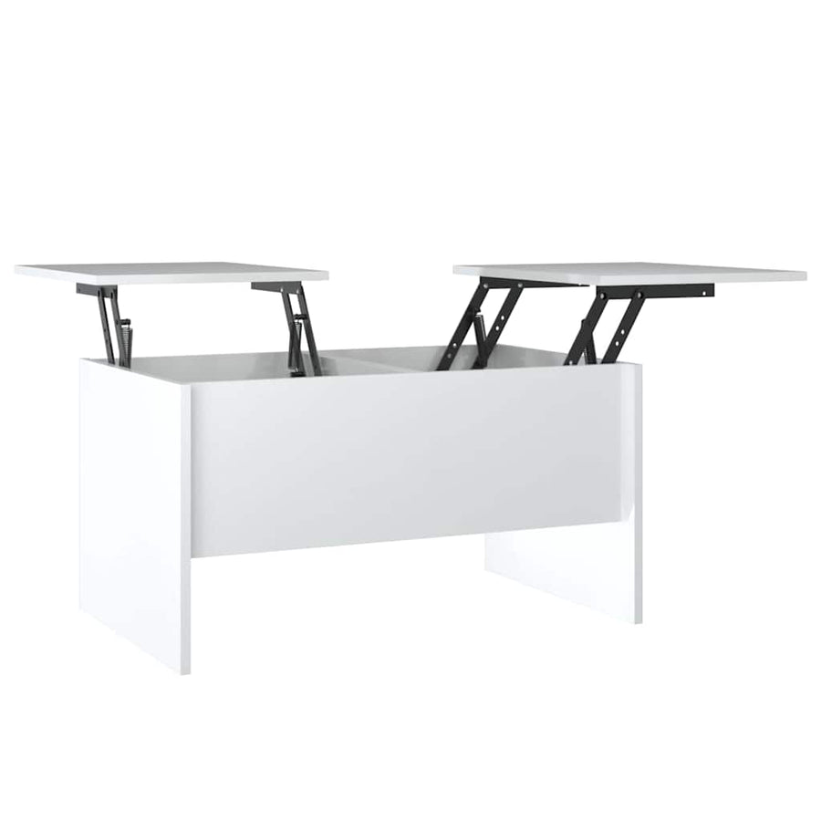 Salontafel 80X50X42,5 Cm Bewerkt Hout 80 x 50 x 42.5 cm