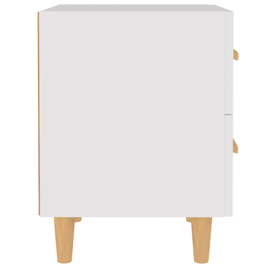 Nachtkastjes 40X35X47,5 Cm 2 Wit