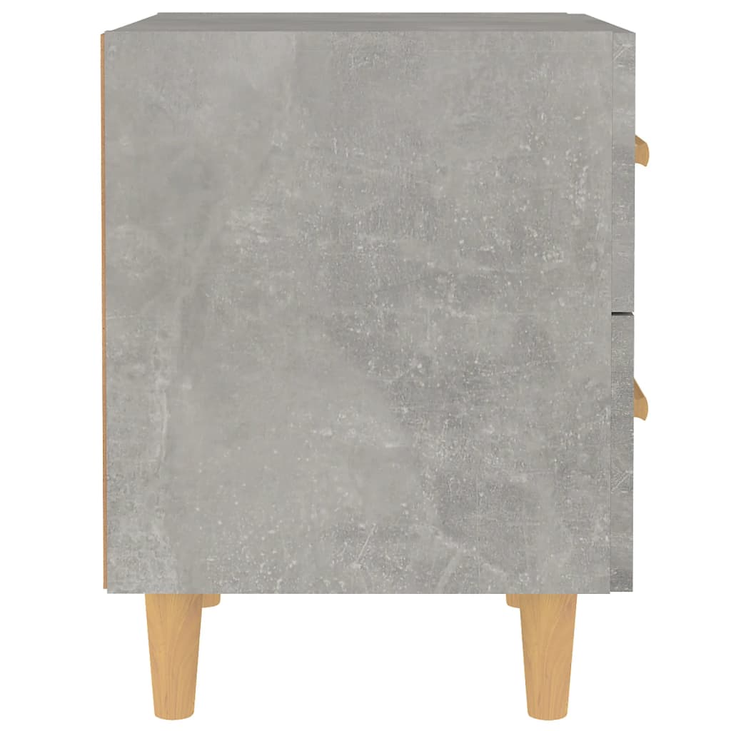 Nachtkastjes 40X35X47,5 Cm 2 Betongrijs