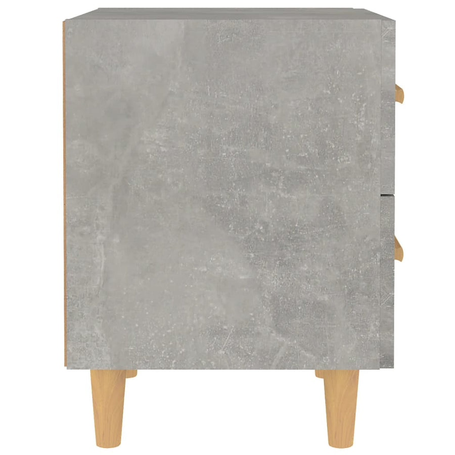 Nachtkastjes 40X35X47,5 Cm 2 Betongrijs