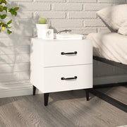 Bedside table 40x35x47.5 cm white