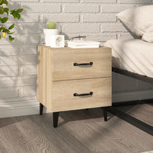 Nachtkastje 40X35X47,5 Cm Kleurig 1 Sonoma eiken