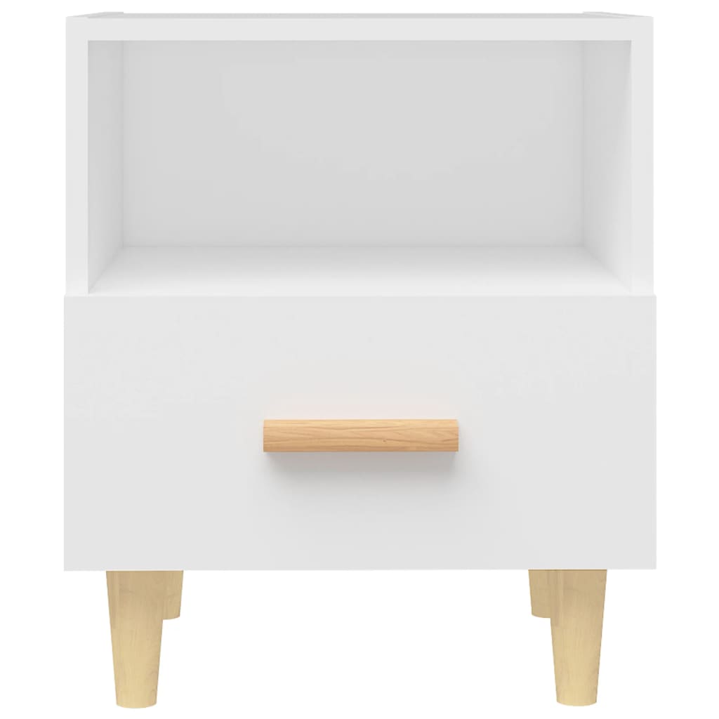 Nachtkastjes 2 St 40X35X47 Cm Wit
